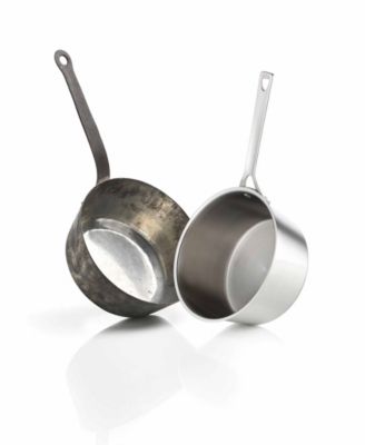 1826 3-Piece Stainless Steel Saucepan Set with Glass Lids