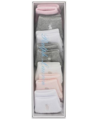 Baby Girls Polo Baby Essential Socks, 7 Pack