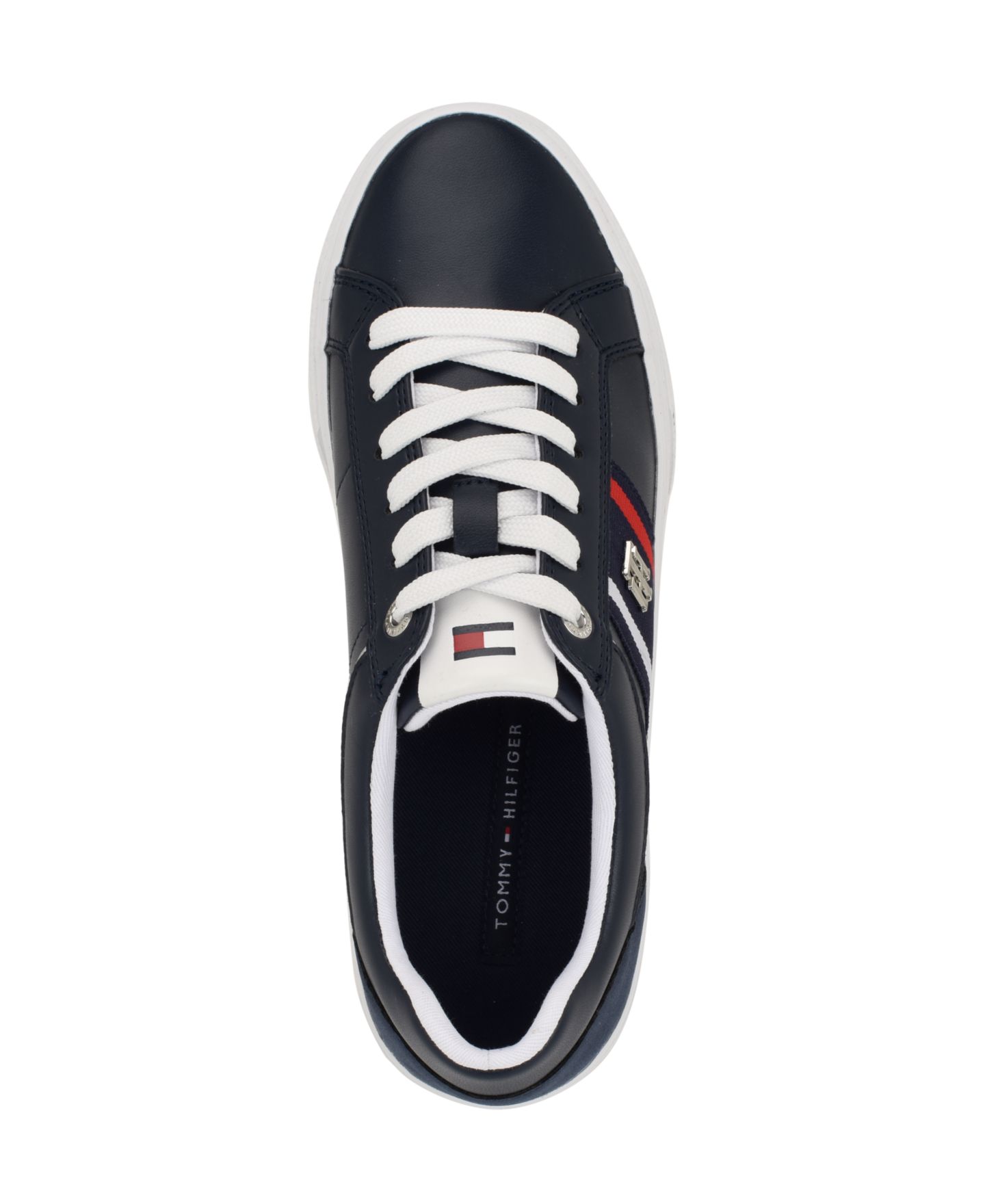 Женские кроссовки Tommy Hilfiger Badria Logo Platform, цвет: Тёмный синий — фото 4
