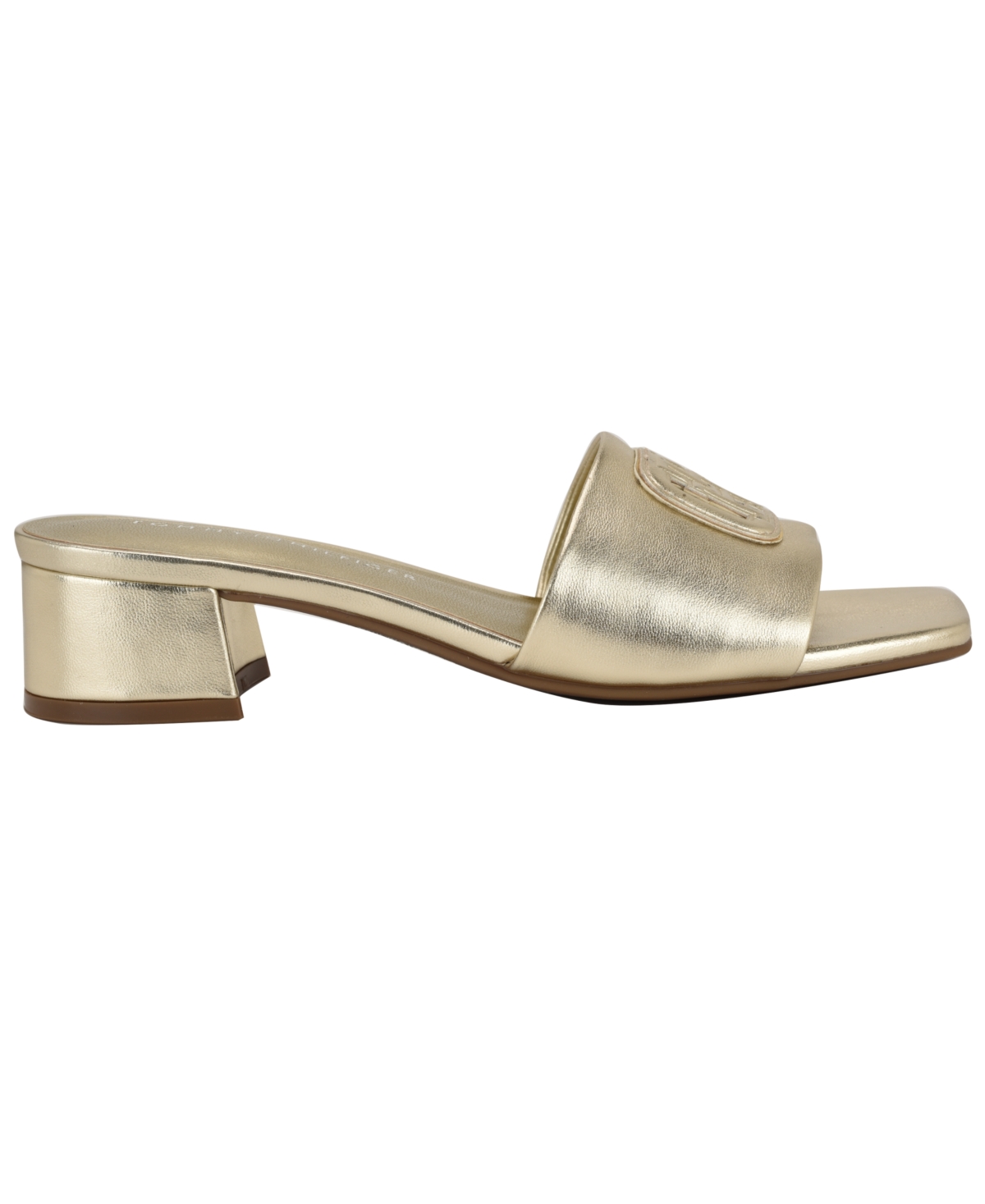 Tommy Hilfiger Penni Slide Sandal In Gold