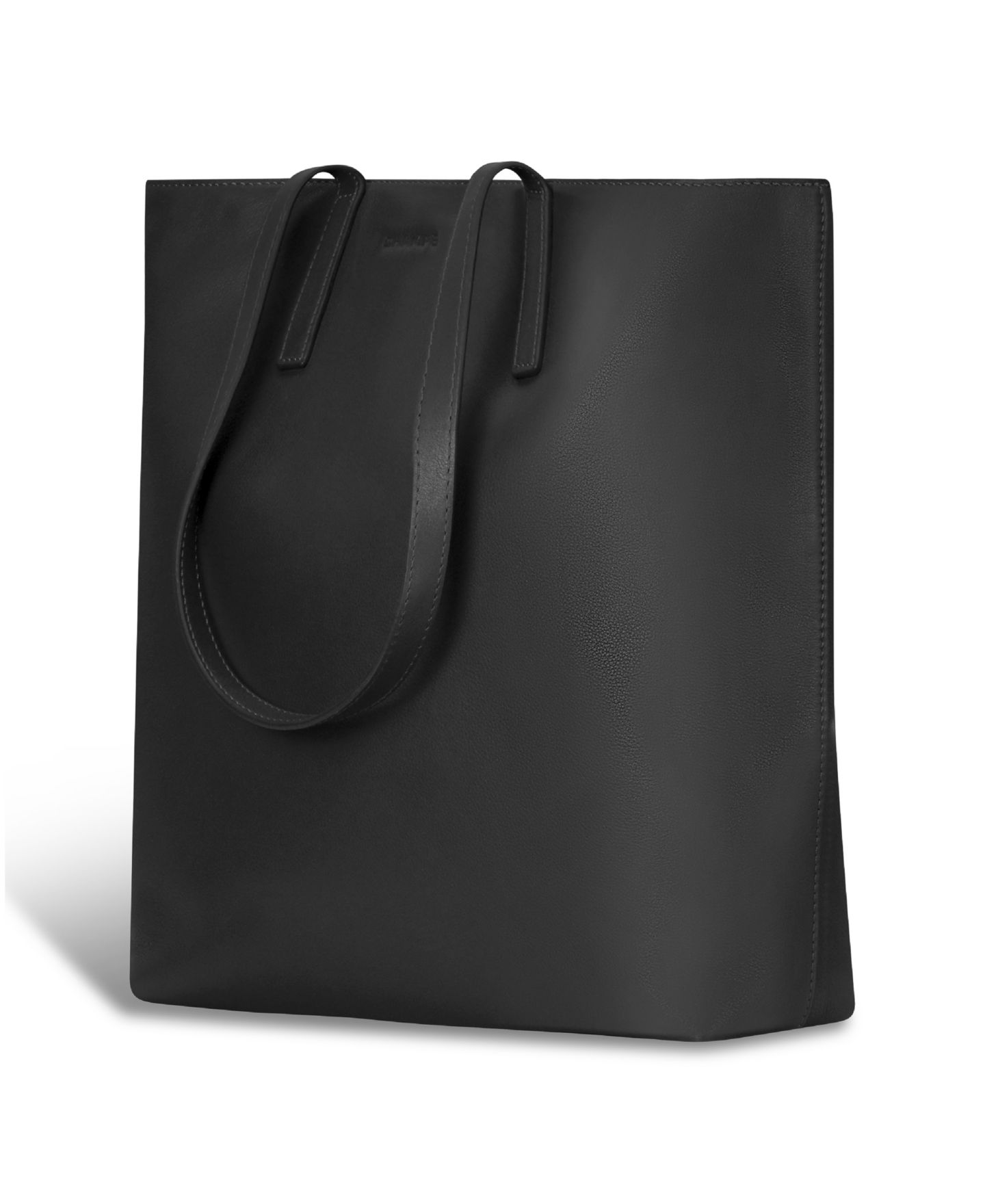 Сумка CHAMPS Onyx Collection Leather Vertical Tote, цвет: Чёрный — фото 4