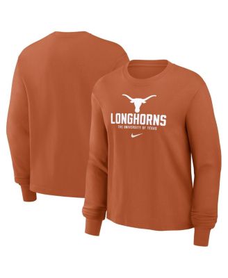 Nike - Women's Texas Orange Texas Longhorns Primetime University Boxy Long Sleeve T-Shirt