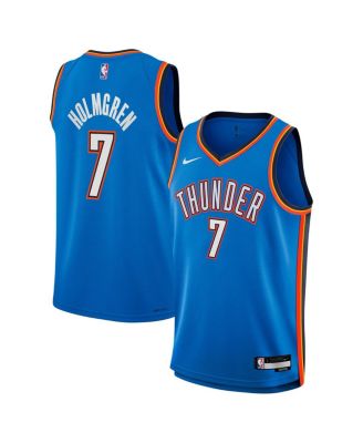 Nike - Big Boys and Girls Chet Holmgren Blue Oklahoma City Thunder Swingman Jersey - Icon Edition