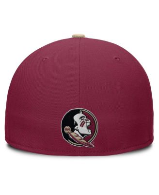 Men's Garnet/Gold Florida State Seminoles Two-Tone Primetime Performance Fitted Hat