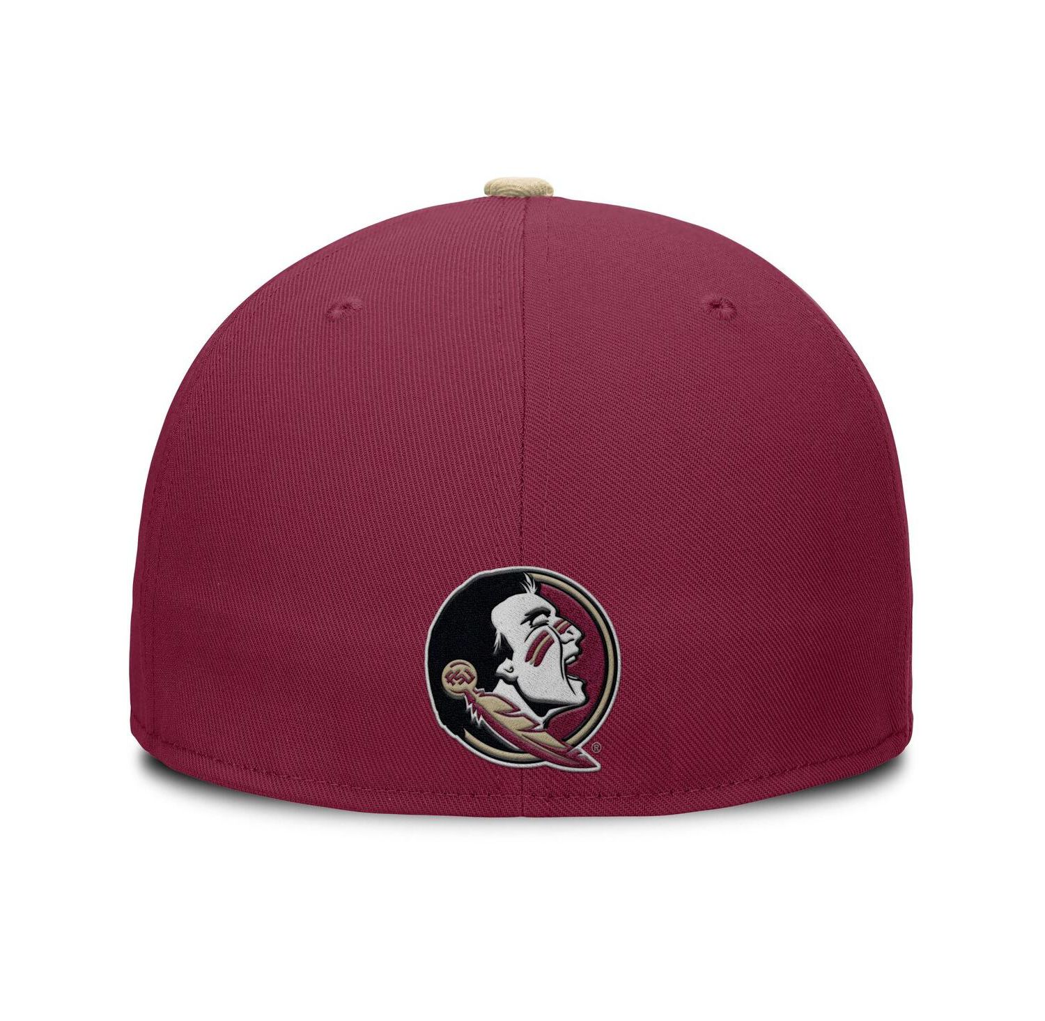 Men's Garnet/Gold Florida State Seminoles Two-Tone Primetime Performance Fitted Hat