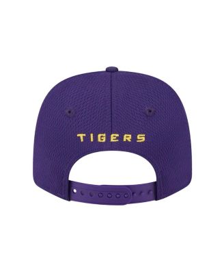 Men's Purple LSU Tigers COOLERA 9SEVENTY Rope Stretch-Snap Hat
