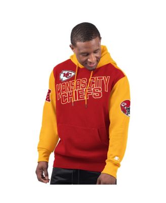 Starter - Men's Red Kansas City Chiefs Extreme Pullover Hoodie