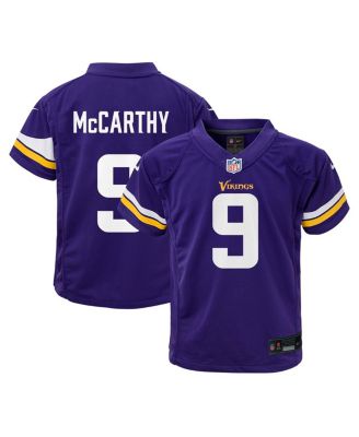 Nike - Preschool J.J. McCarthy Purple Minnesota Vikings Player Game Jersey