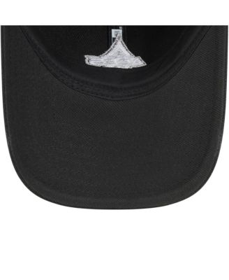 Men's and Women's Black Las Vegas Aces Core Logo 9TWENTY Adjustable Hat