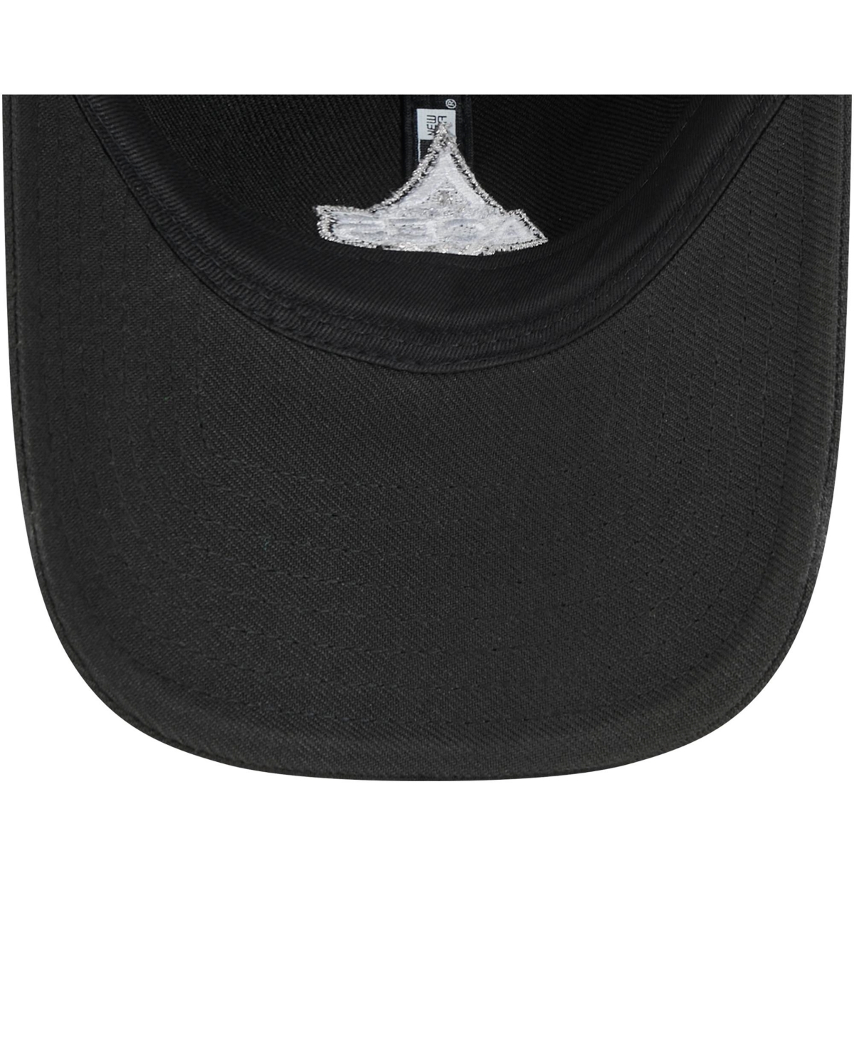 New Era Men's And Women's Black Las Vegas Aces Core Logo 9twenty Adjustable Hat In Black