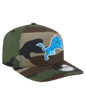Men's Camo Detroit Lions Woodsy 9FIFTY Snapback Hat