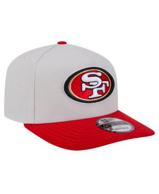 Men's Stone San Francisco 49ers Decent 9FIFTY A-Frame Snapback Hat