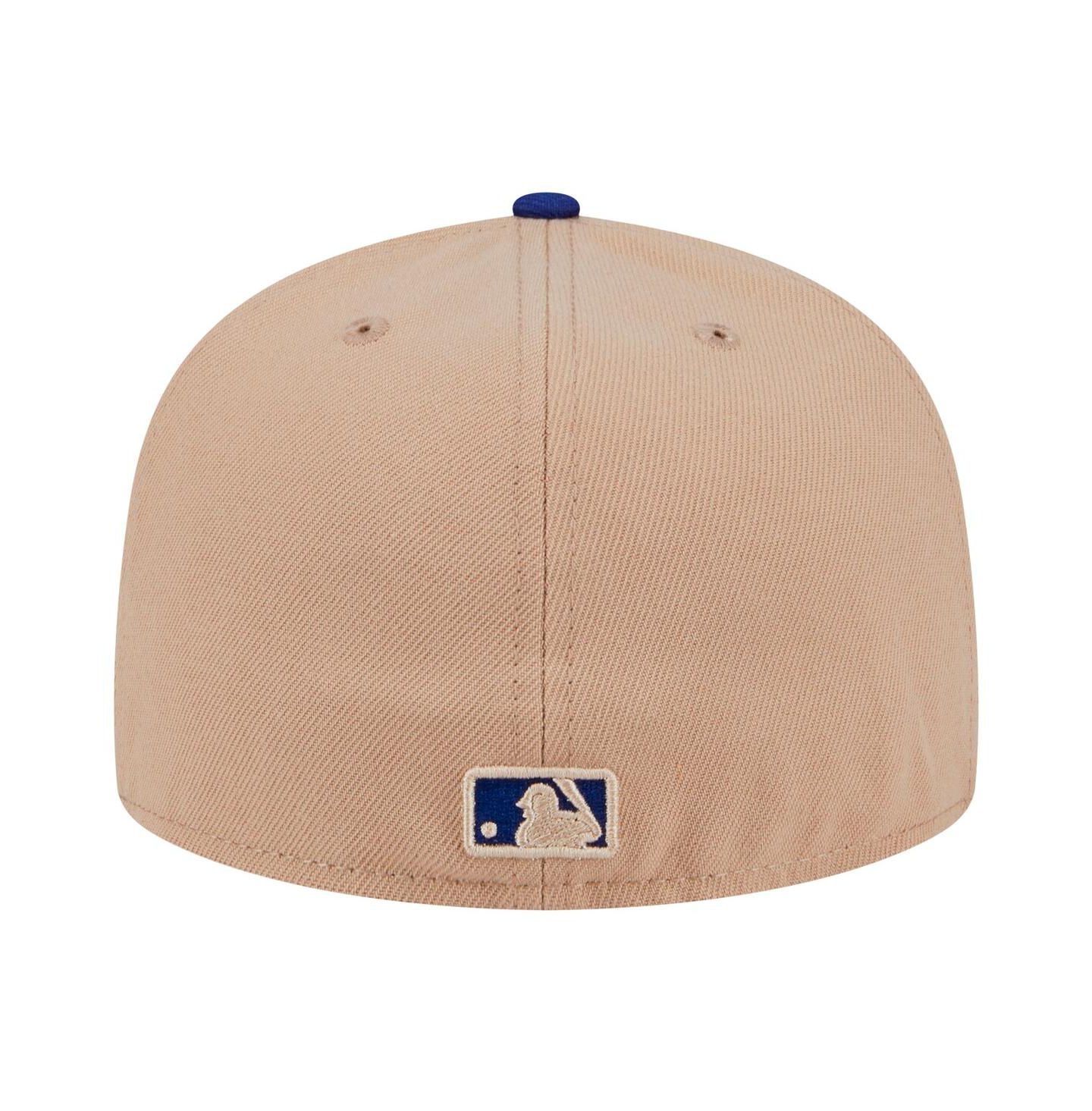 Мужская кепка New Era Khaki Los Angeles Dodgers 59FIFTY Fitted Hat — фото 4