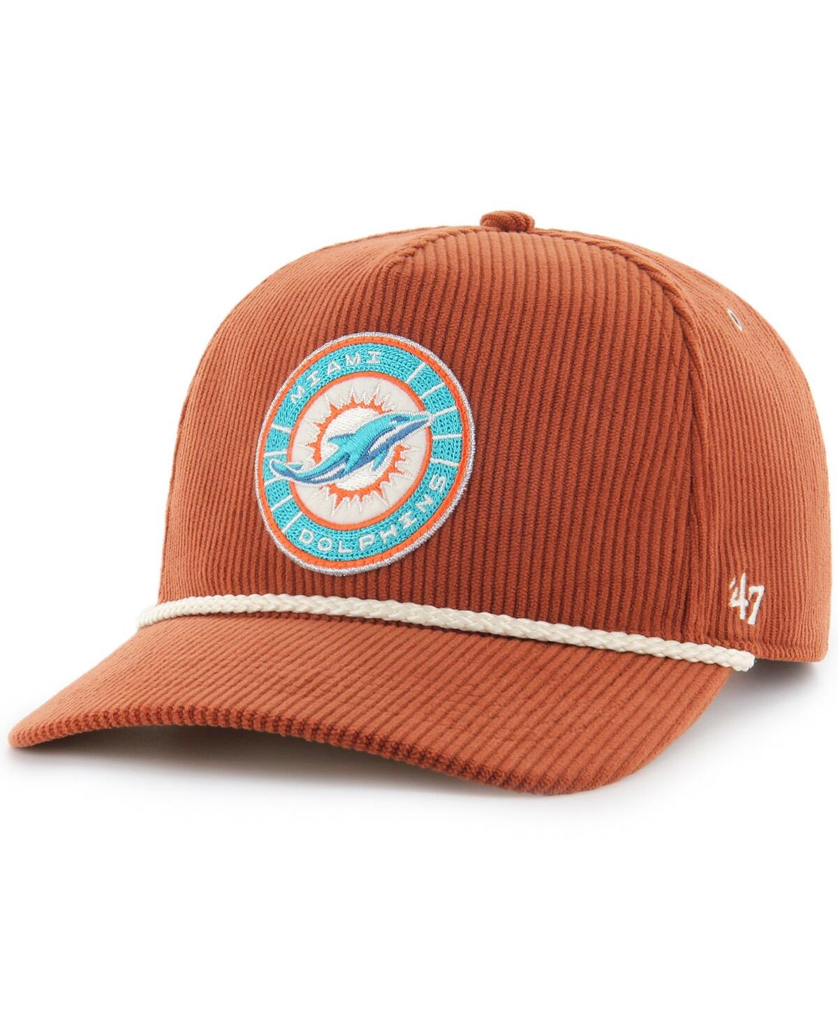 Men's and Women's Orange Miami Dolphins Touch Down Hitch Adjustable Hat - Orange