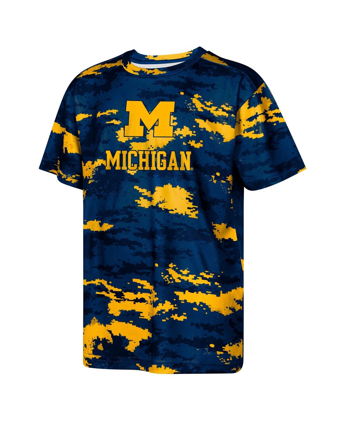 Outerstuff Youth Navy Michigan Wolverines Scrimmage T-shirt In Navy