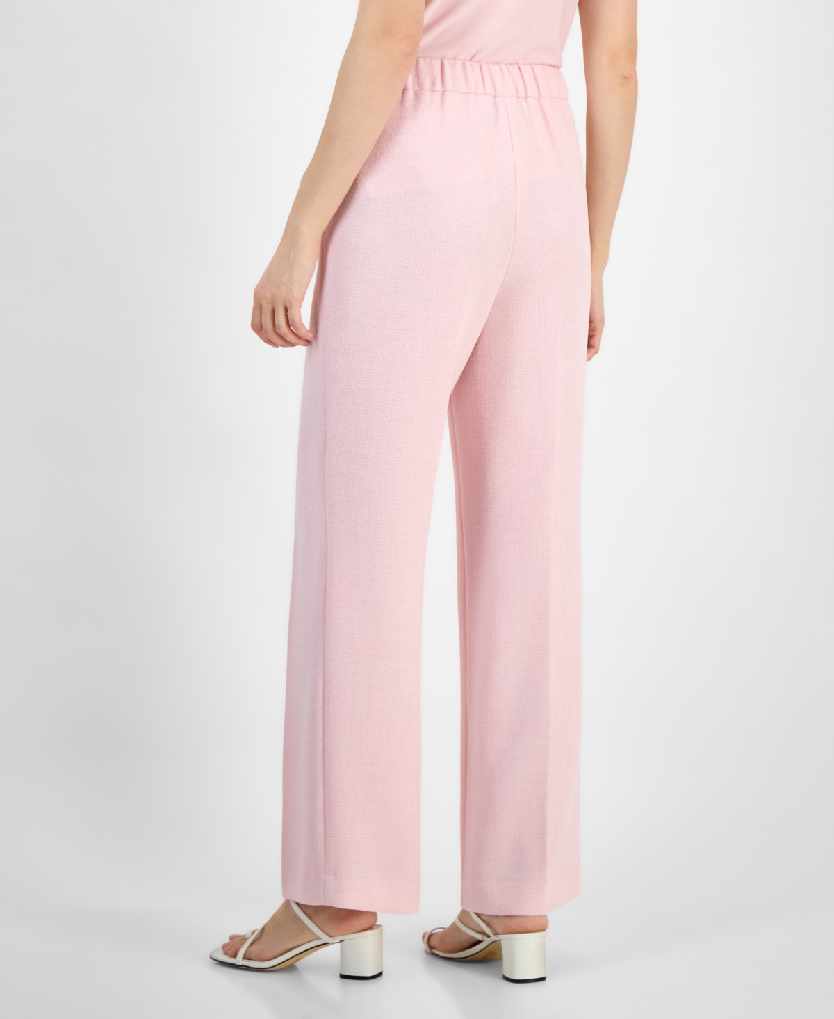 KASPER WOMEN'S PULL-ON STRAIGHT-LEG PANTS 
