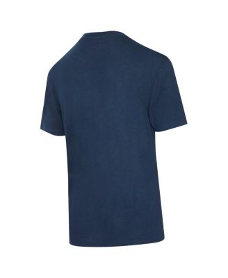 Men's College Navy/ Seattle Seahawks Vector T-Shirt Flannel Pants Sleep Set