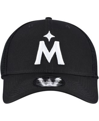 Men's Minnesota Twins Evergreen Black White Neo 39THIRTY Flex Hat