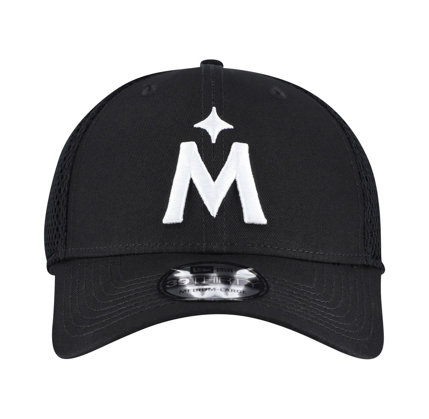 Men's Minnesota Twins Evergreen Black White Neo 39THIRTY Flex Hat