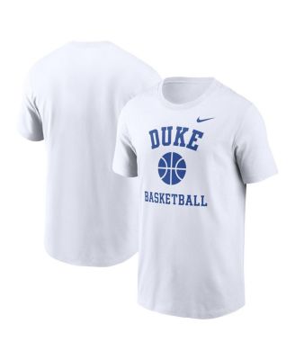Nike - Men's White Duke Blue Devils Basketball Icon T-Shirt