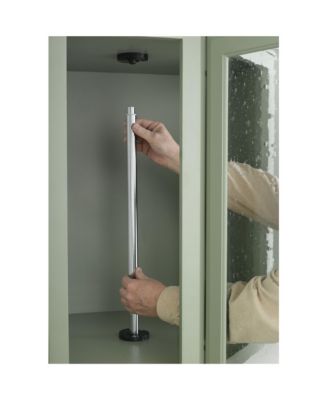 3472 32" Polymer Kidney 2-Shelf Lazy Susan (Certified Refurbished)