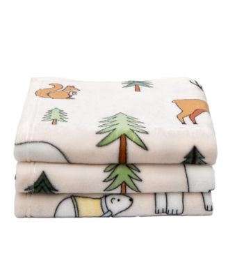 Velvet Plush Cozy Christmas Throw Blanket