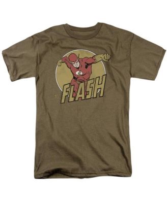 Dc Mens DC Comics Flash Flashy Short Sleeve Adult Tee / T-Shirt