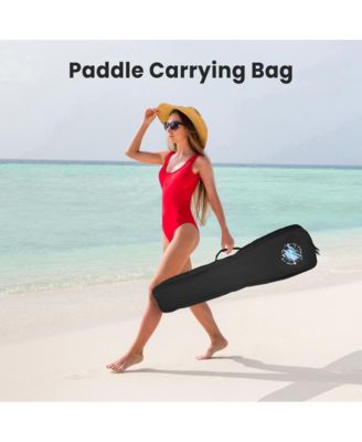 Adjustable 3-Piece SUP Paddle with Carry Bag