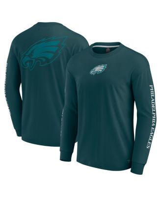 Fanatics - Men's and Women's Midnight Green Philadelphia Eagles Elements Strive Long Sleeve T-Shirt