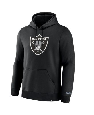 Men's Black Las Vegas Raiders Legacy Fleece Pullover Hoodie