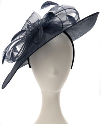 August Hats - Embellished Sinamay Fascinator