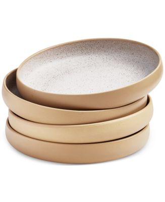 Oake Clay Dinner Bowls, Set of 4, Exclusively at Macy's - Macy's