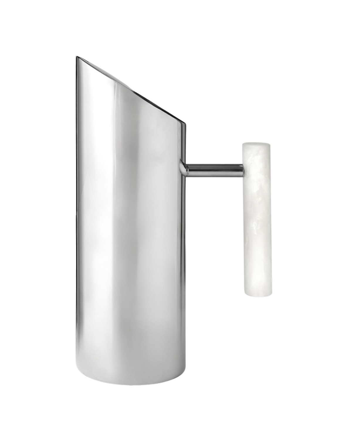 Godinger Azure Resin Beverage Pitcher In Silver