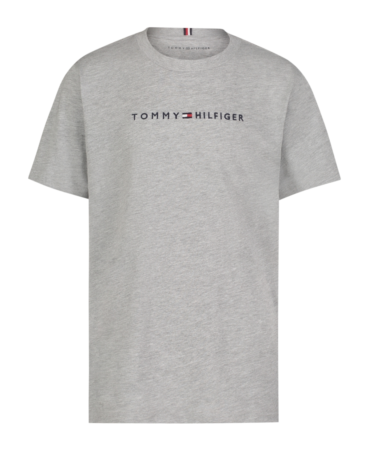 Shop Tommy Hilfiger Toddler And Little Boys Tomas Short Sleeve T-shirt In Grey Heather