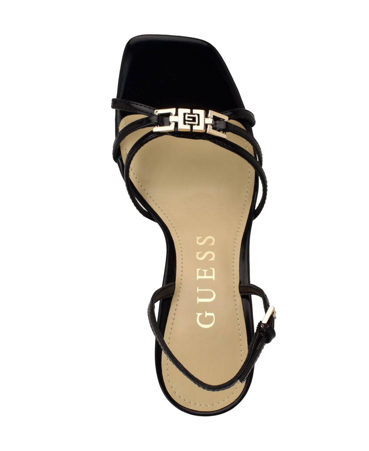Guess Women's Twilla G Elite Strappy Stiletto Sandals In Black