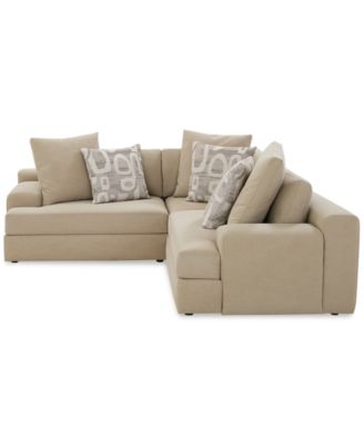Klarke 3-Pc. L Sectional, Exclusively at Macy's