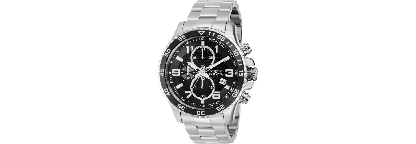 Мужские часы Invicta 37146 Specialty Quartz Chronograph Black Dial — фото 1