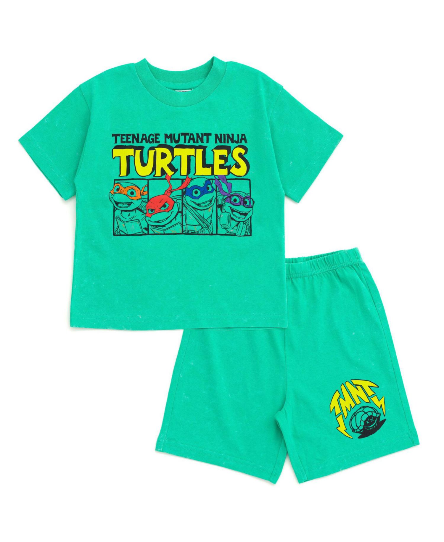 T-Shirt and French Terry Shorts Outfit Set