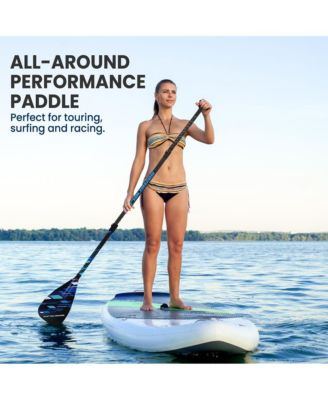 Adjustable 3-Piece SUP Paddle with Carry Bag