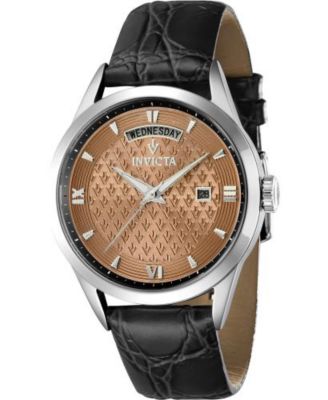 Women's 44261 Vintage Quartz 3 Hand Light Brown Dial Watch