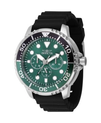 Men's 47232 Pro Diver Quartz Chronograph Green Dial Watch
