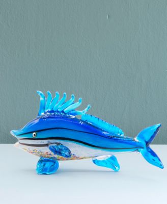 11.5" Coronado Fish Art Glass Figurine