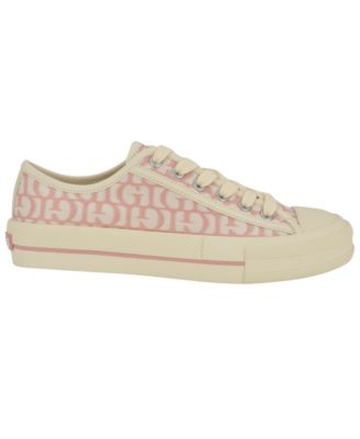 Women's Carey Jacquard Logo Lace-Up Sneakers