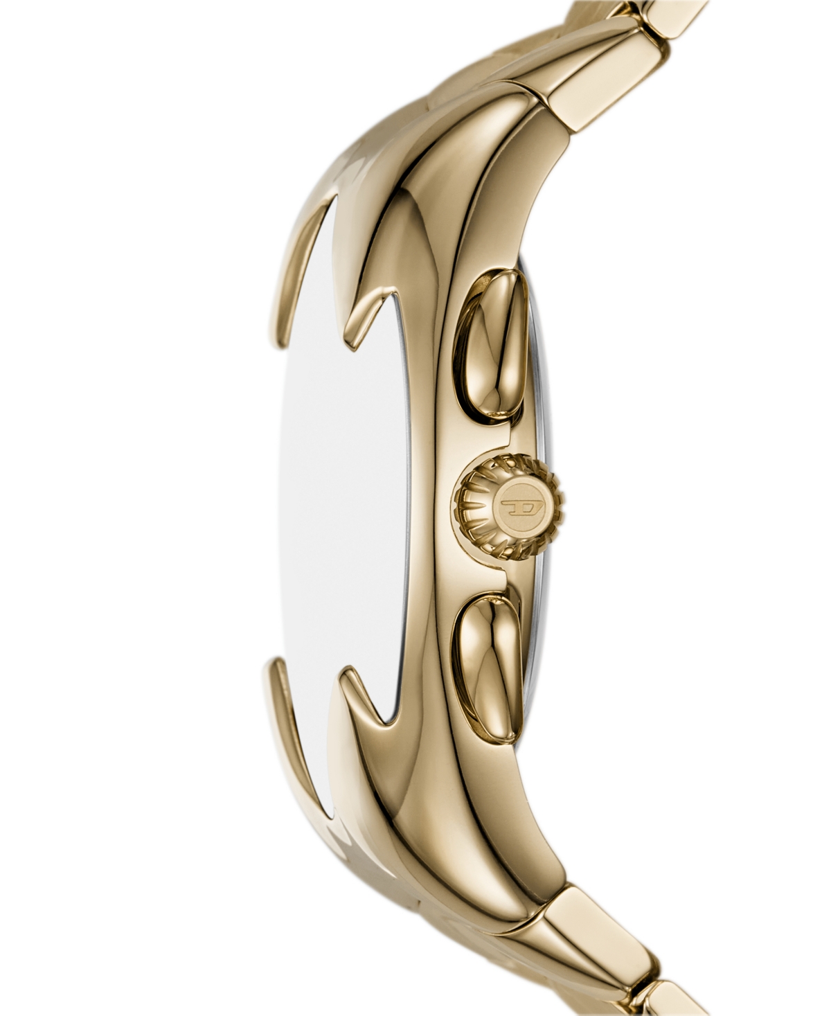 Diesel Men's Mercurial Quartz Chronograph Gold Stainless Steel Watch, 45mm In Gold