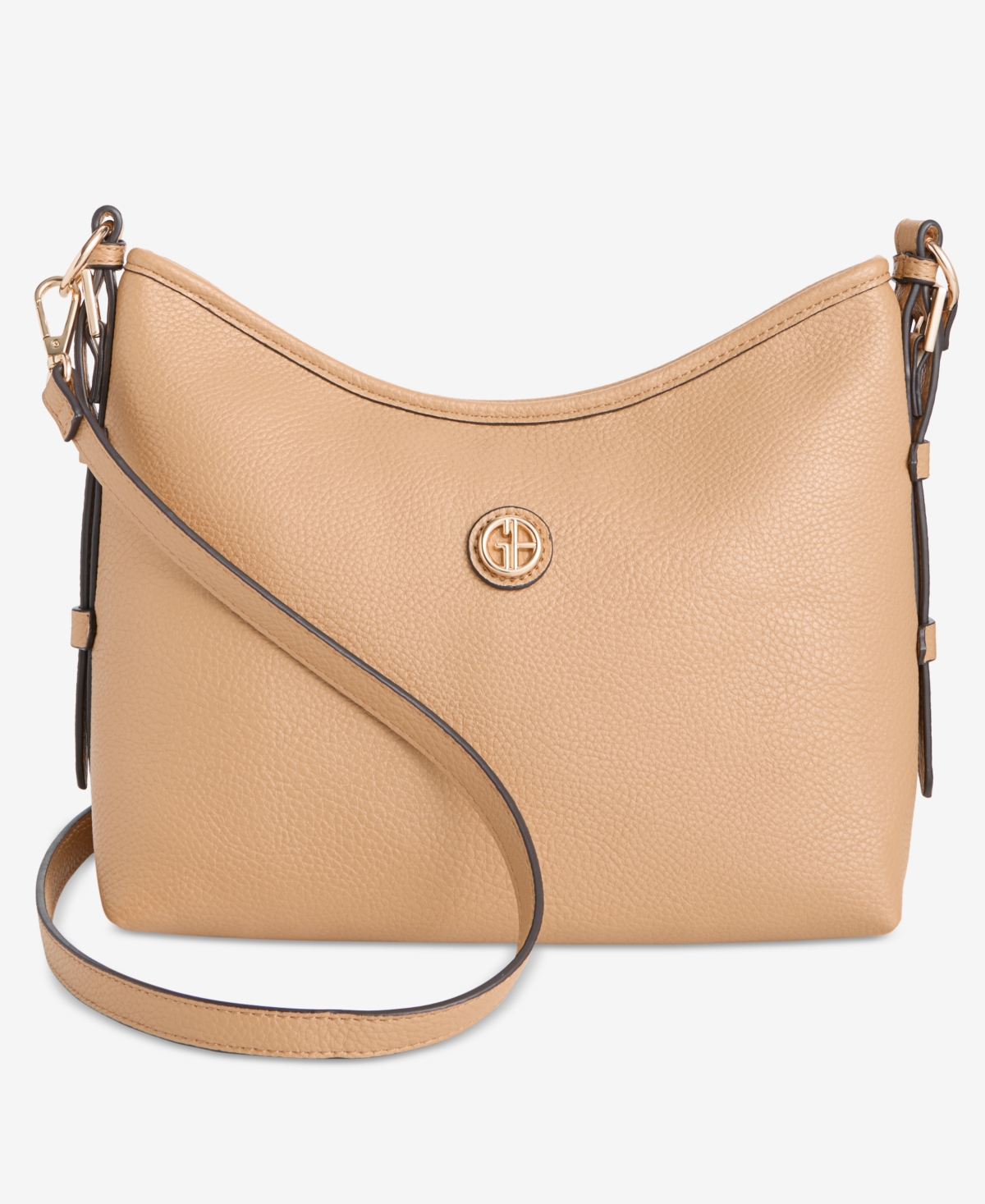 Pebble Soft Medium Shoulder Bag, Exclusively at Macy's - Gossamer Green