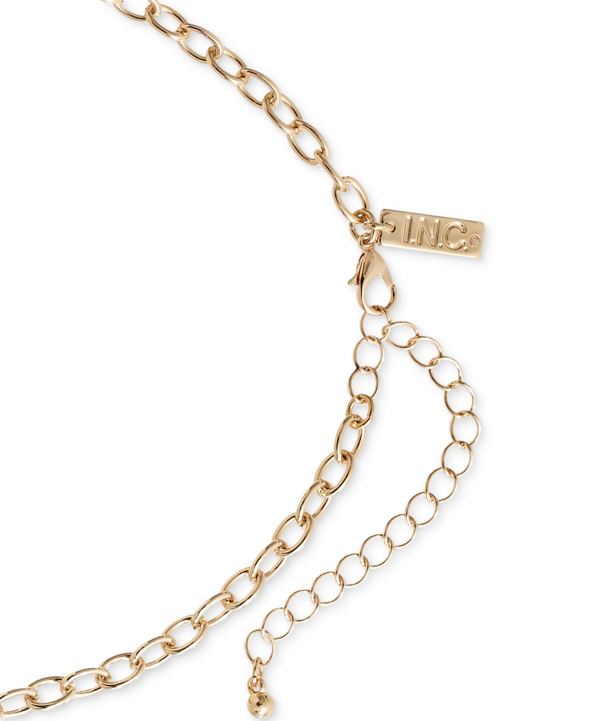 Inc International Concepts Gold-tone Color Stone Statement Necklace, 16" + 3" Extender, Exclusively At Macy's In Turquoise