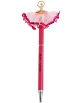 Betsey Johnson - Silver-Tone Ballerina Pen, Only at Macy's