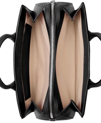 Laila Medium Leather Satchel Bag