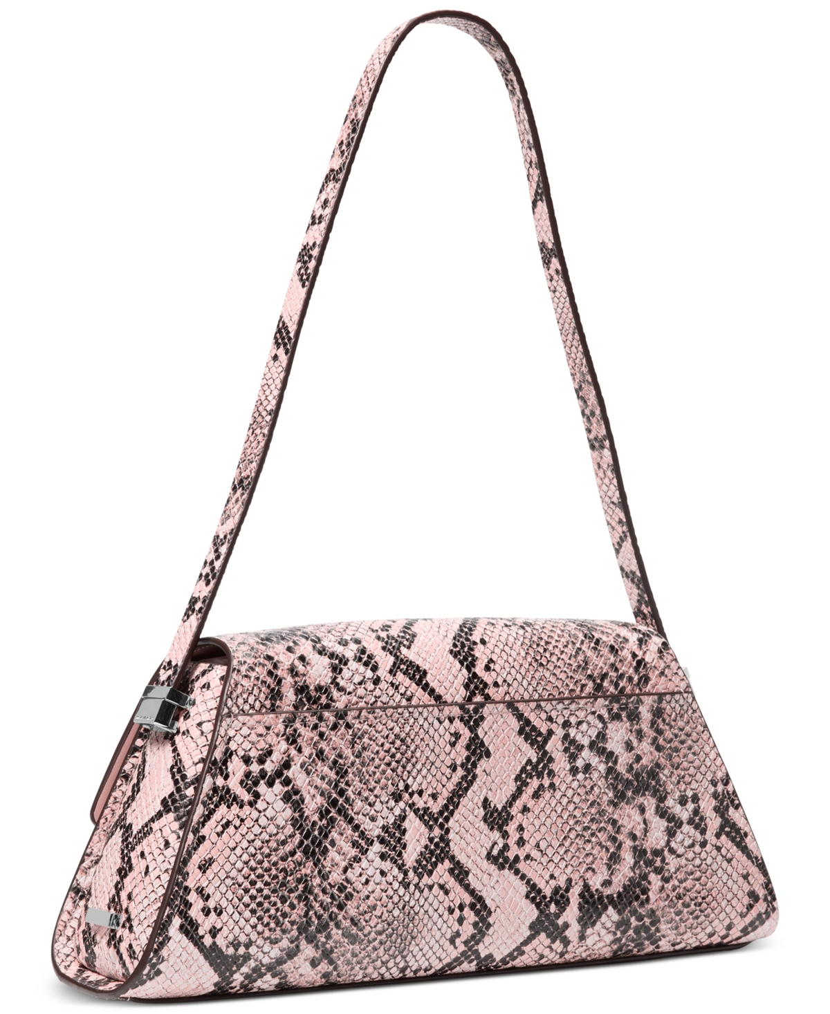 Michael Kors Michael  Ludlow Small Leather Convertible Shoulder Bag In Smokey Rose