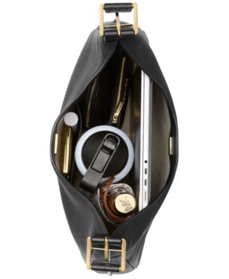 Nolita Large Leather Hobo Shoulder Bag 